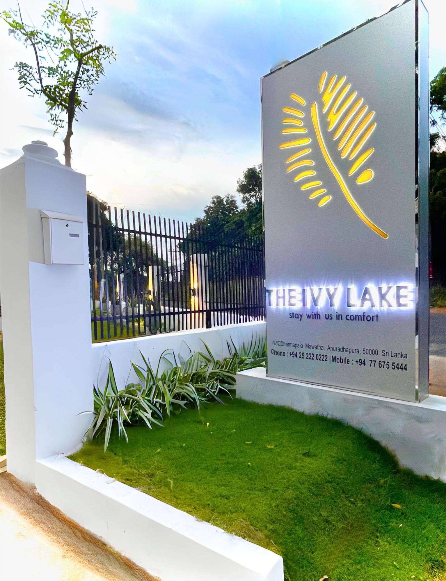 The Ivy Lake Anuradhapura Eksteriør bilde